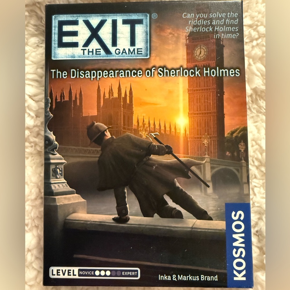 EXIT, the Game: The Disappearance of Sherlock Holmes; An Escape Room Game
